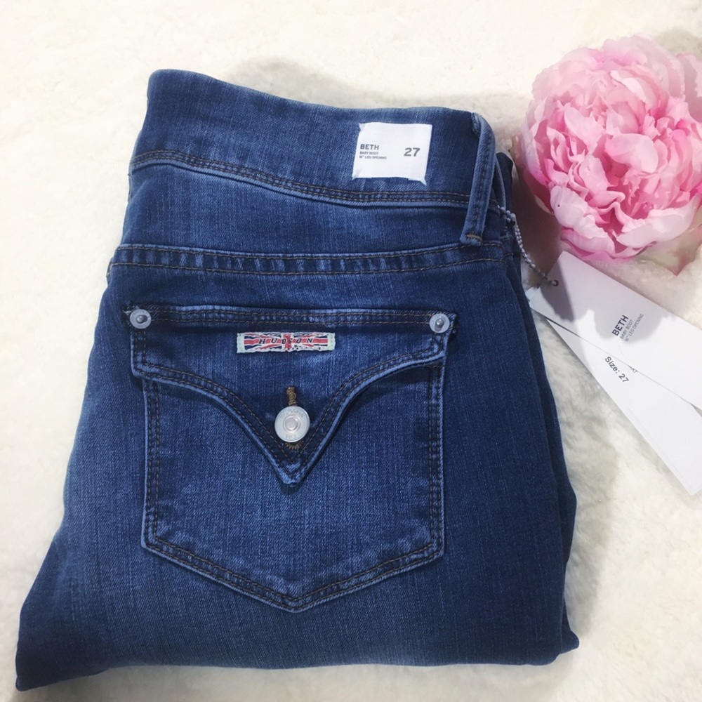 Hudson Jeans Beth Baby Bootcut SZ 27 NWT